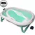 Banheira Flexivel Com Termômetro Baby Happy Verde/Green - Premium Baby