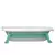Banheira Flexivel Com Termômetro Baby Happy Verde/Green - Premium Baby - comprar online
