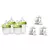 Kit Comotomo 7 Peças Verde – Importado Sob Encomenda na internet