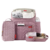 Mochila Maternidade Forma Rosa (prazo para envio: 20 dias)