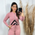 CONJUNTO MALHA CREPE C/ ZIPER