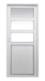 Puerta de Aluminio 36mm Mod P4 (HF)