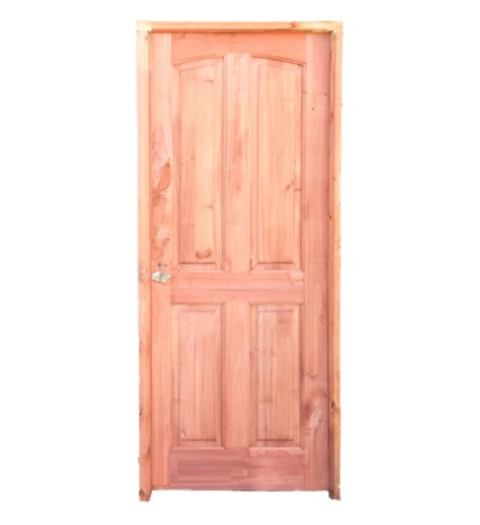 Puerta en Madera Álamo 4 Tableros (FB)