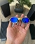 X - Metal Penny 24K Lente Neon Blue