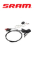 Freno a Disco Hidráulico/Shifter RUTA SRAM Apex eTap AXS 12v FM Del/Izq 1300mm