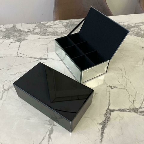 Caja de Te Espejada o Joyero Espejado