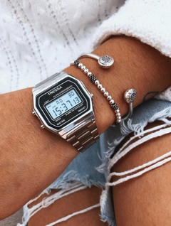 Reloj Vintage Plateado III - Tressa - comprar online