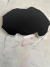 Platter Obsidiana Banho Prata Preto - 1448 na internet