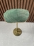 Mesa com tampo Quartzo Verde banho ouro 26