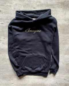 Buzo Over IMAGINE (Negro) - comprar online