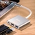 Adaptador TIPO C 3 portas (USB+HDMI+TIPOC) - HOCO - UP! Case