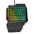 Teclado Gamer Semi Mecanico com Suporte de Pulso - FREE WOLF