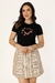 T-Shirt Coração e Flores na internet