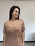 T-Shirt Gola Alta Bordada Corações