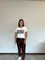 T-Shirt Premium Monograma - Forma do Corpo