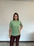 T-Shirt Gola Alta Bordada Margaridas na internet