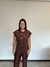 Muscle Tee com Corações Bordados na internet