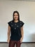 Muscle Tee com Corações Bordados
