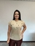Muscle Tee com Corações Bordados - Forma do Corpo