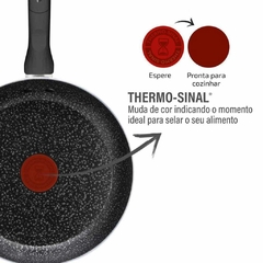 Frigideira Rochedo Stone Pro 26cm 2.2L Antiaderente Minerium