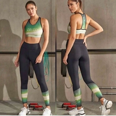 CONJUNTO COLCCI FITNESS VERDE