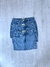 Saia jeans brilho - comprar online