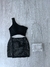 Saia Neoprene Pedraria Preto
