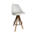 BANQUETA ALTA GIRATORIA R60 BRANCA - comprar online