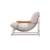 POLTRONA COM PUFF NAOS BOUCLE NEUTRO COM CHAMPAGNE - comprar online