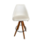 BANQUETA ALTA GIRATORIA R60 BRANCA