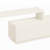 RACK EXTENSIVEL STRADA 1,80M LACA OFF WHITE