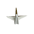 PASSARO ORIGAMI TWO TONE DOURADO