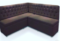 Kit 4 peças Canto Alemão botone com excelente oferta medida 1,20 x 1,50 para sala de jantar - M&R Móveis e Decoração