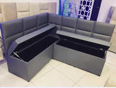 Kit 4 peças Canto Alemão botone com excelente oferta medida 1,20 x 1,50 para sala de jantar - comprar online