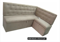 Imagem do Super Oferta Relâmpago Kit Canto Alemão Modulado Medida 120cm x 140cm com super desconto de até 50%