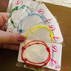 Pulseira 7 nós Azul bebê na internet