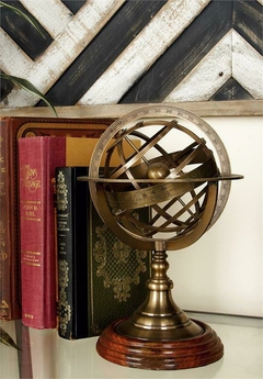Globo Celestial de Metal 28cm