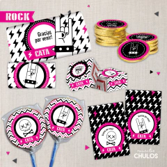 Kit Imprimible ROCKERO