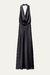 ZARA SATIN DRESS NEGRO