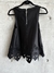 JAZMIN CHEBAR TOP NEGRO DETALLE - comprar online