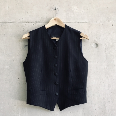 ZARA CHALECO NEGRO