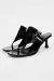 ZARA SANDALIAS TACÓN HEBILLA NUEVA
