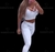 Imagem do Conjunto modelador brocado branco - empina bumbum