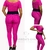 Conj Brocado rosa/preto - cos reto - empina bumbum - comprar online