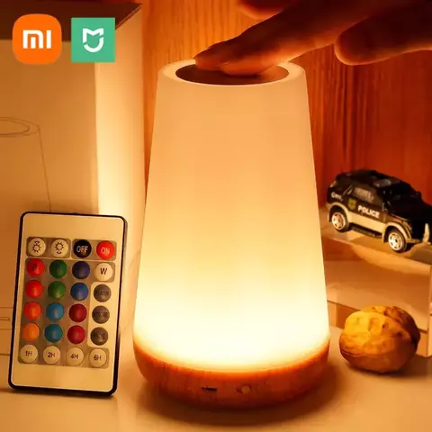 Luminária Noturna Xiaomi Mijia RGB com 13 Cores. Controle Remoto e USB - comprar online