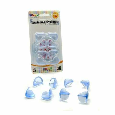 Esquineros circulares transparentes
