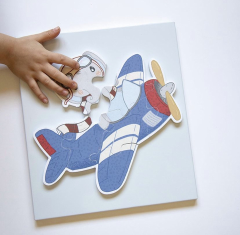 Rompecabezas imantado