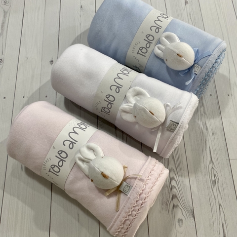 Manta doble algodón Lisa