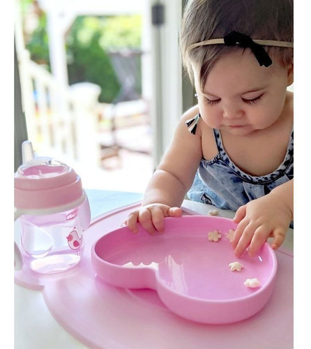 Plato de silicona Chicco CORAZÓN