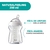 Mamadera de Vidrio 250ml Naturalfeeling Pure Glass - comprar online